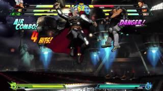 Comic-Con Thor Gameplay - MARVEL VS. CAPCOM 3