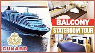 CUNARD Queen Victoria Britannia Balcony Stateroom Tour