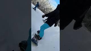 Ставь на репит #freeride #gopro #snow #snowboarding #ural