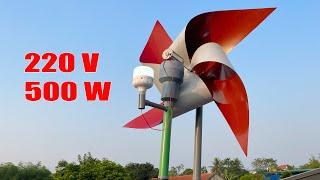 I Built My Own Wind Generator That Can Light Your House for Free | Energy Saving Solutions for 2024