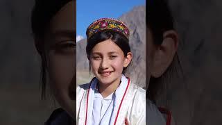 Pamir girl # Tajikistan # national dresses #Tajik girl #