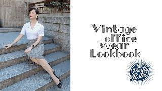 Vintage Office Wear Lookbook (Affordable)⎟VINTAGE TIPS & TRICKS