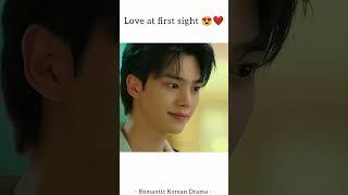 Love at first sight ️#kcdrama #Korean #kdrama #koreandrama #CuteKorean #kpop #Cdrama #KDramas #bts