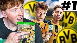 перестройка за Боруссию Дортмунд в FIFA 17