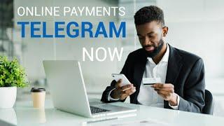 Use Telegram for Online Purchases - Pay 2 0