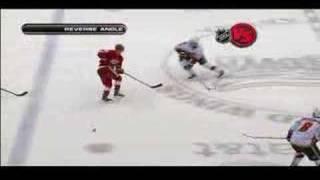Phaneuf hits Hudler