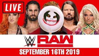 WWE RAW Live Stream September 16th 2019 Watch Along - Full Show Live Reactions