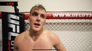 Jake Paul Getting Beat Up By MMA Fighter #shorts