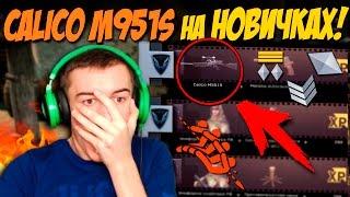 WARFACE.Calico M951S НА НОВИЧКАХ! ЛУЧШЕ БЫ С ЧИТАМИ БЫЛ!