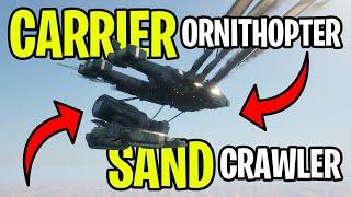 How CARRIER Ornithopters + Sandcrawlers ACTUALLY Work in DUNE: Awakening
