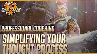 How to dumb down decisionmaking to play more efficiently - ioStux Professional Coaching Session