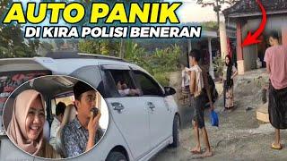 PRANK RENDI ANDIKA || BUNYIKAN SIRINE POLISI DI DEPAN RUMAHNYA