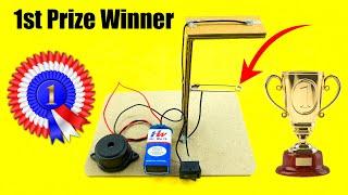 How To Make Earthquake Alarm Working Model | Inspire Award Project | Award Winning Science Project