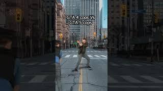 GTA 4 Vs. GTA 5 Cops