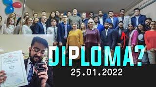 I got Diploma on Russian Students' Day | Alpha Abhii 2022 | Orenburg State Medical University