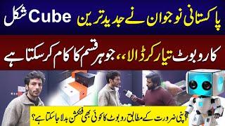 Pakistani Nojawan Nay Jadeed Tareen Cube Robot Bana Dala | Neo Digital