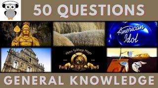 General Knowledge Quiz Trivia #160 | Batu Cave, Sheep Wool, American Idol, Macau Language, MGM