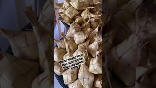 MAKING HANGING RICE OR PUSO #shorts #youtubeshorts #rice
