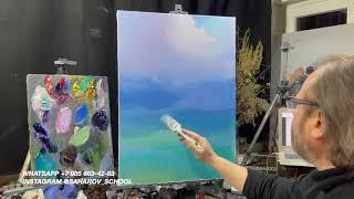 Video lesson "The Tempest" (Aivazovsky I. K.) Artist Igor Sakharov