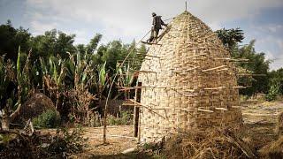 Amazing Woven Bamboo House -Traditional Green Building