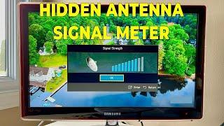 Samsung TV (older models) - Hidden TV Antenna Signal Meter in Menu