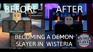 ROBLOX Wisteria | How to Become a Demon Slayer | Tutorial