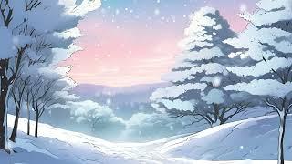 snowfall in winter | copyright free winter themed lofi music playlist