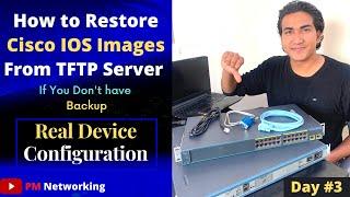 Day-3 | How to Upgrade Cisco IOS Image From TFTP Server | Cisco IOS installation |Real Device router