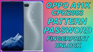 Oppo A11k Password-Pattern-Fingerprint Lock Unlock| Oppo CPH2083 Screen Lock Remove.