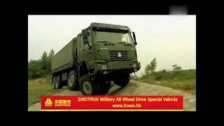 SINOTRUK HOWO Military All wheel drive 8x8 special vehicle