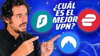 ¿Cuál es el mejor servicio VPN 2023? | ExpressVPN vs NordVPN vs Surfshark