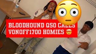 Bloodhound Q50 calls Vonoff1700 homie about alleged Robbery situation 