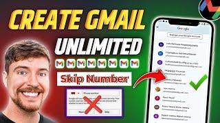 Unlimited Gmail Account Without Phone Verification | Unlimited Gmail Create Method 2025 Create Gmail