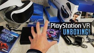 PLAYSTATION VR UNBOXING - Bin dann mal weg!