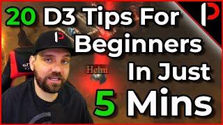 20 Tips in 5 Minutes All Diablo 3 Players should know! (2020)