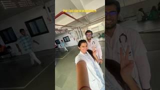 LAST DAY of PRACTICALS in MEDICAL🩻🩺 #minivlog #medical #exam #college #ytshorts #mbbs#viralshorts