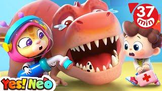 T-rex Has a Toothache| Dentist Song | Good Habits | Kids Songs | Starhat Neo | Yes! Neo