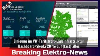 Breaking Elektro-News: VW Tarifeinigung/Skoda gibt 20 % auf (fast)alles/Nationale Leit(d)stelle