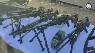 Seizure of weapons and ammunition depot in Herat | کشف و ضبط یک دیپوی سلاح و مهمات در هرات