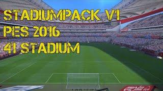 StadiumPack v1 pes 2016 || Next Season Patch 2023