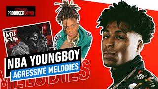 How To Make Aggressive Melodies For NBA YoungBoy & JayDaYoungan | FREE LOOP W/ VIDEO