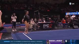 Kaitlyn Yanish (Oregon State) Floor 2022 vs Stanford 9.950