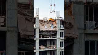 Skyscraper Collapse Caught on Camera — Workers Had No Time!  #construction #fail #buildingcollapse