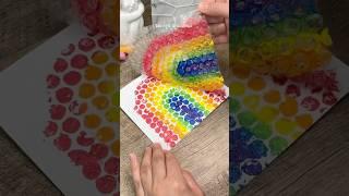 Rainbow Art Technique #shorts #artshorts #creative #painting