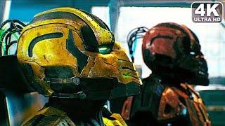 How Cyrax & Sektor Turned Into Cyborgs Scene 4K ULTRA HD - MORTAL KOMBAT