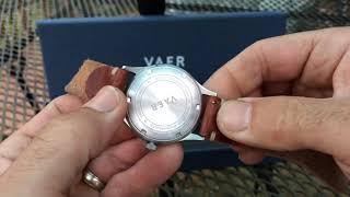 VAER Watches Classic Review- Field Watch