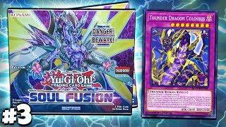 BEST YuGiOh SOUL FUSION BOOSTER BOX OPENING x2! HUNT FOR THUNDER DRAGON COLOSSUS #3!