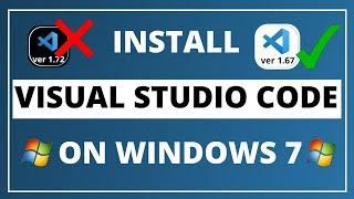 How to Download & Install Visual Studio Code Windows 7 32 Bit/64Bit