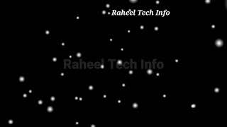 Snow Black Screen || Snow Fall Effect Video Background No Copyright || Raheel Tech Info#short