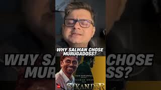 Why Salman Khan chose AR Murugadoss? #SalmanKhan #Sikandar #sajidnadiadwala  #armurugadoss